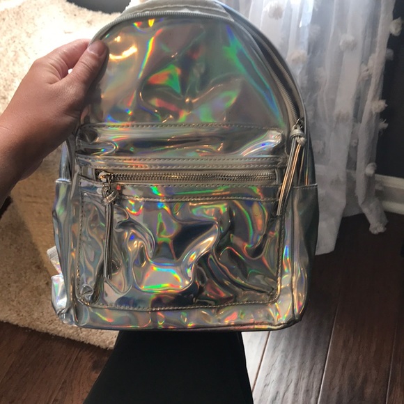 reflective mini backpack